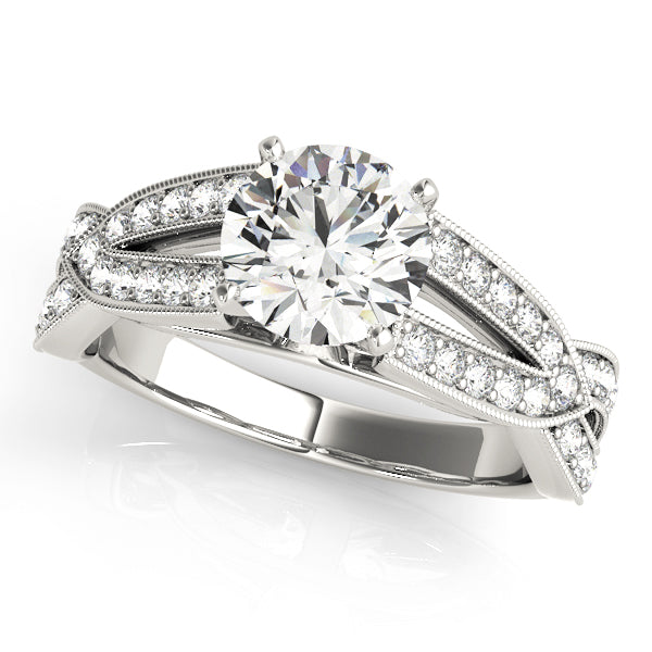 Multi-Row Diamond Engagement Ring · 0.28 ct tw