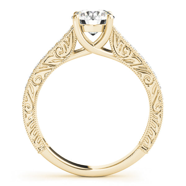 Round Trellis Diamond Engagement Ring · 1.24 ct tw