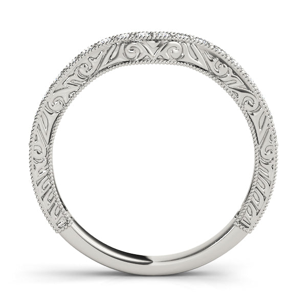 Curved Diamond Wedding Band · 0.27 ct tw