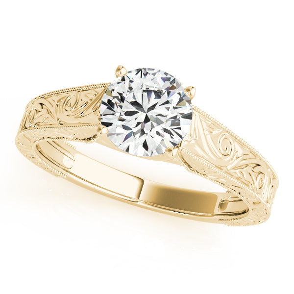 Round Trellis Diamond Engagement Ring · 2.00 ct tw