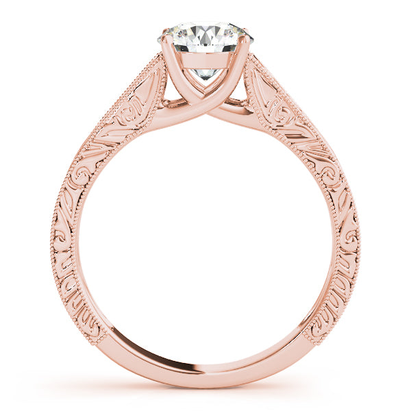 Round Trellis Diamond Engagement Ring · 1.50 ct tw