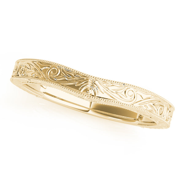 Curved Wedding Band