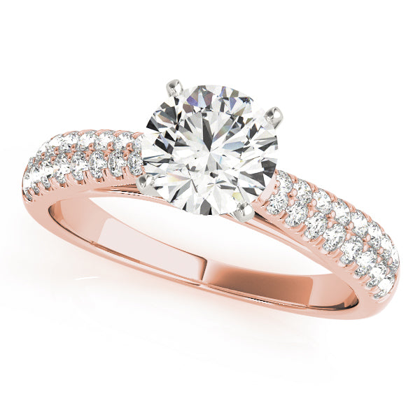 Multi-Row Diamond Engagement Ring · 0.29 ct tw