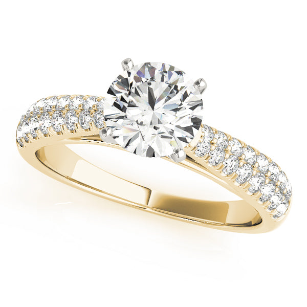 Multi-Row Diamond Engagement Ring · 0.29 ct tw
