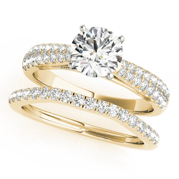 Multi-Row Diamond Engagement Ring · 0.29 ct tw