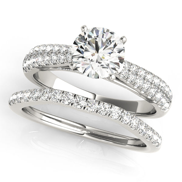 Multi-Row Diamond Engagement Ring · 0.29 ct tw
