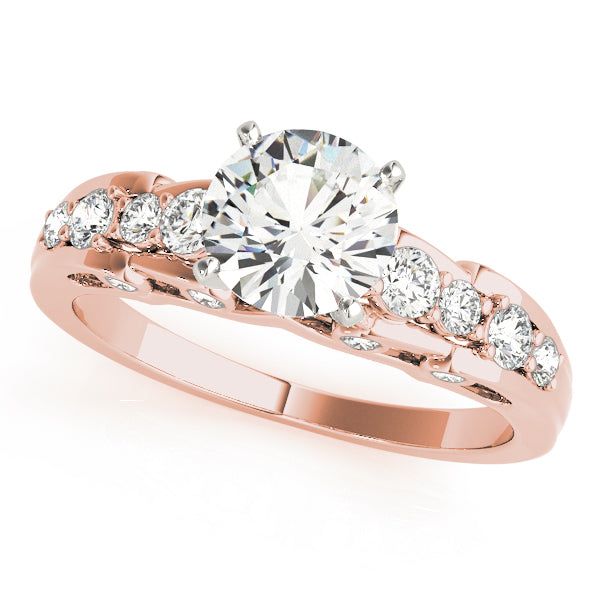 Single Row Prong Set Diamond Engagement Ring · 0.31 ct tw
