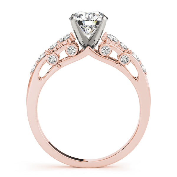 Single Row Prong Set Diamond Engagement Ring · 0.31 ct tw