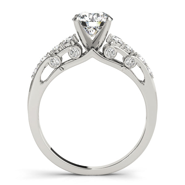 Single Row Prong Set Diamond Engagement Ring · 0.31 ct tw