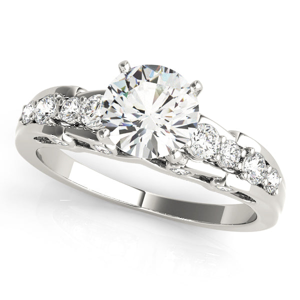 Single Row Prong Set Diamond Engagement Ring · 0.31 ct tw