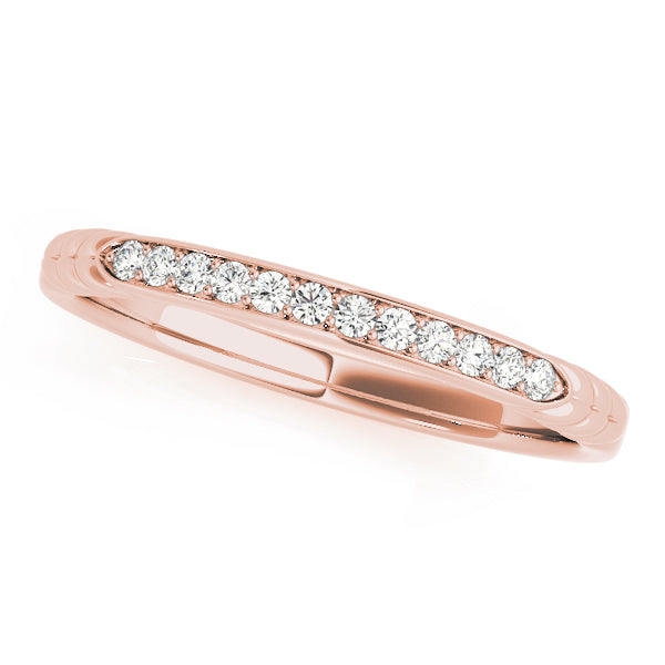 Prong Set Diamond Wedding Band · 0.09 ct tw