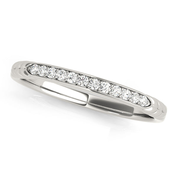 Prong Set Diamond Wedding Band · 0.09 ct tw