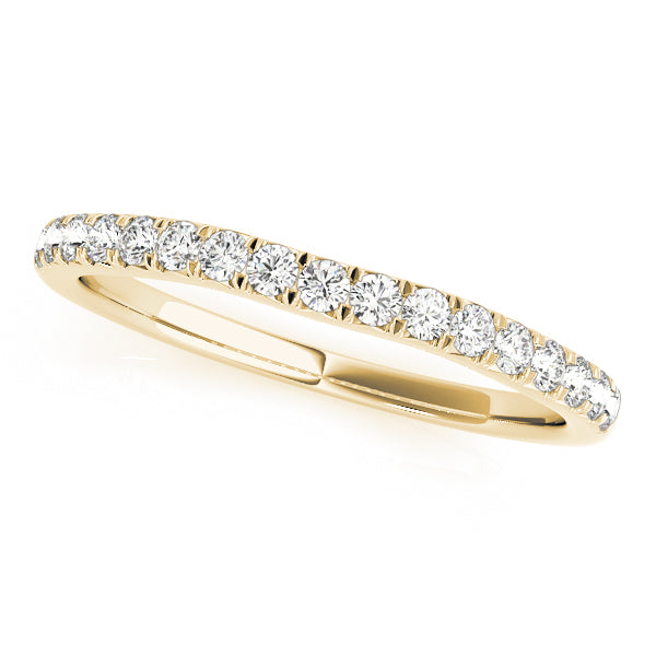 Curved Diamond Wedding Band · 0.30 ct tw