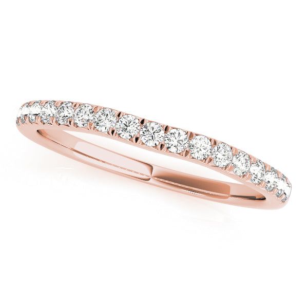 Curved Diamond Wedding Band · 0.30 ct tw