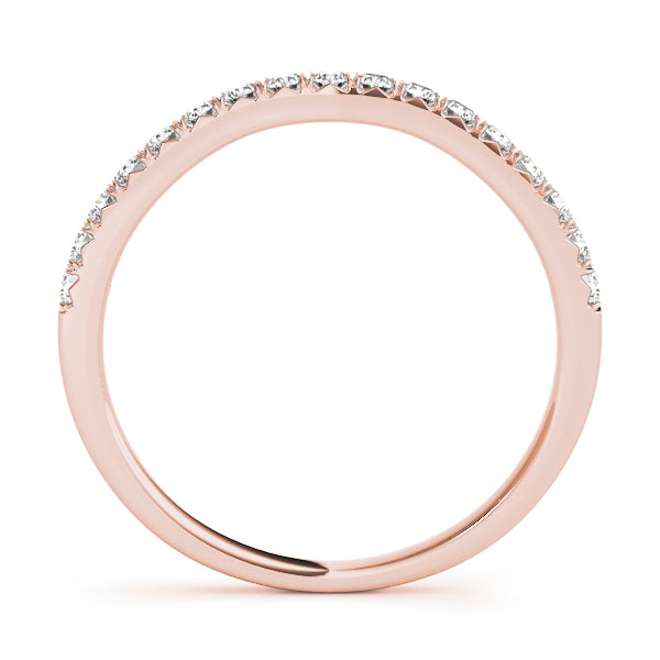 Curved Diamond Wedding Band · 0.30 ct tw