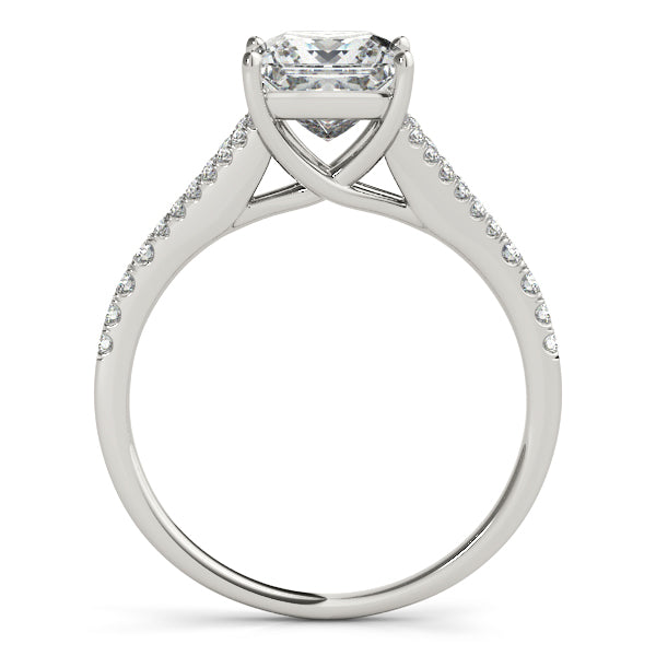Square Multi-Row Diamond Engagement Ring · 1.25 ct tw