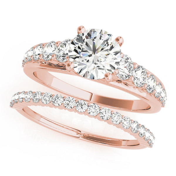 Round Trellis Diamond Engagement Ring · 2.08 ct tw
