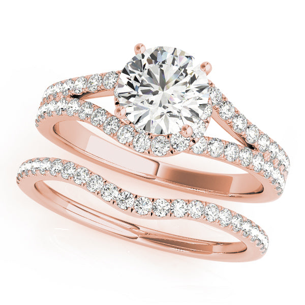 Round Bypass Diamond Engagement Ring · 1.81 ct tw