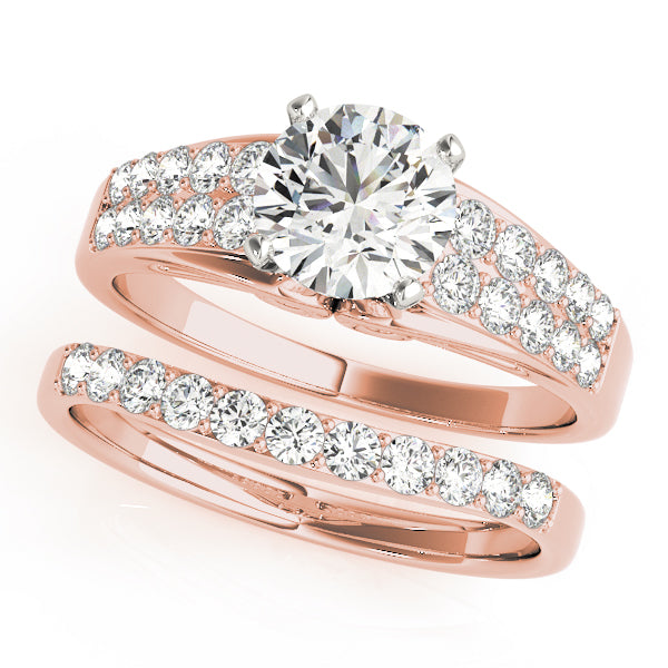 Multi-Row Diamond Engagement Ring · 0.47 ct tw