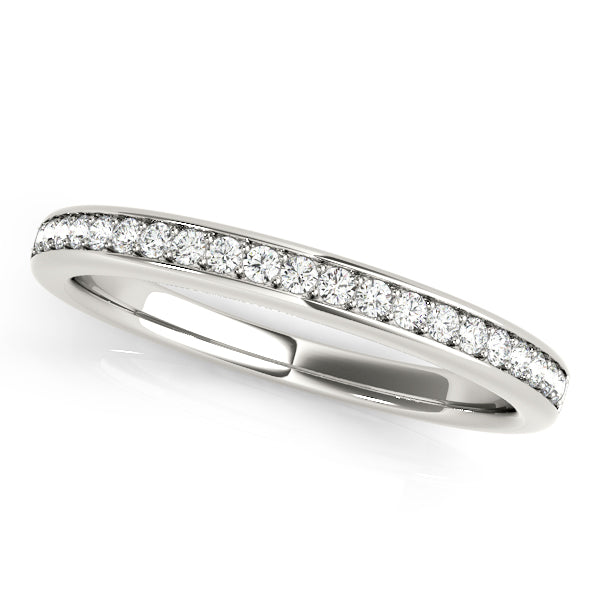 Channel Set Diamond Wedding Band · 0.16 ct tw