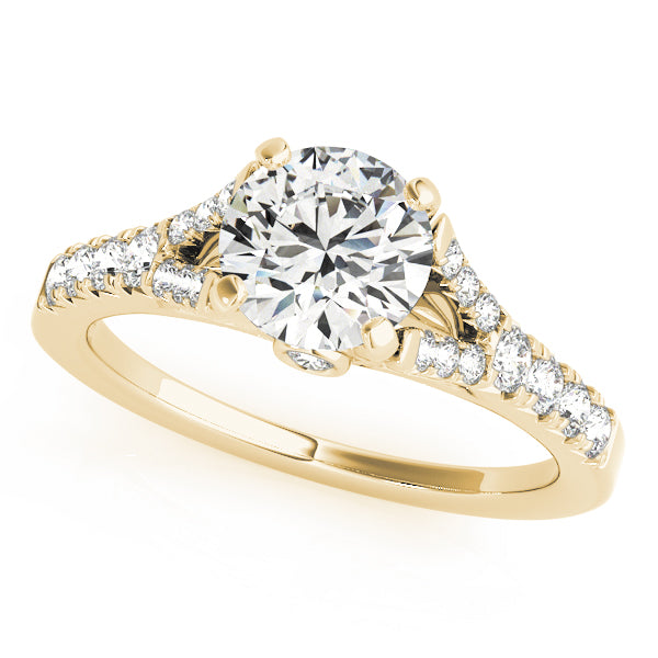 Single Row Prong Set Diamond Engagement Ring · 0.42 ct tw