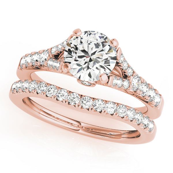 Single Row Prong Set Diamond Engagement Ring · 0.42 ct tw