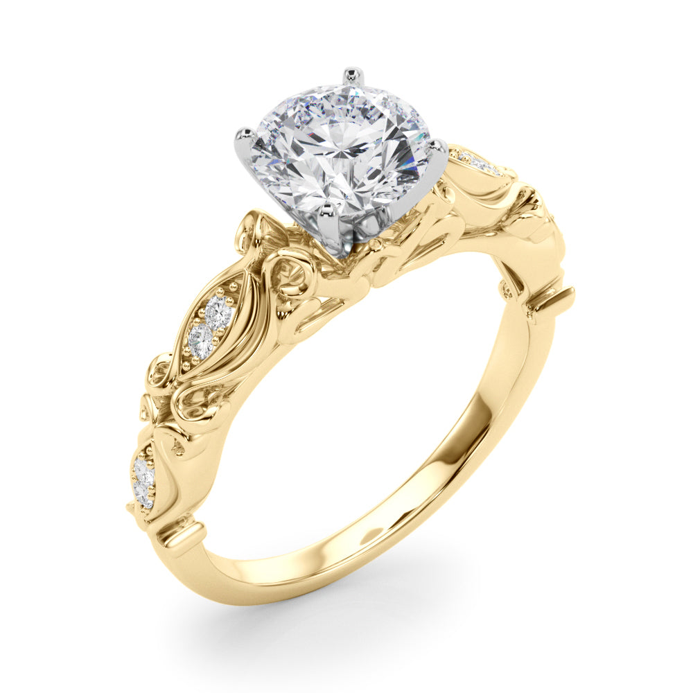 Antique Diamond Engagement Ring · 0.07 ct tw