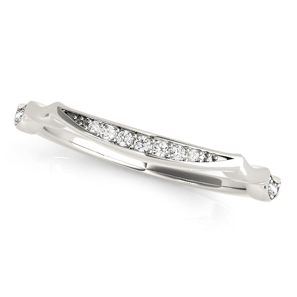Prong Set Diamond Wedding Band · 0.08 ct tw