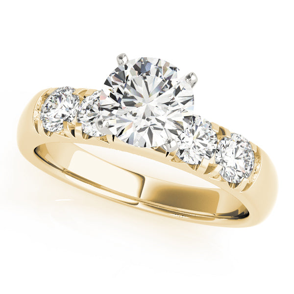 Single Row Prong Set Diamond Engagement Ring · 0.60 ct tw