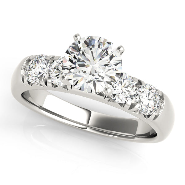 Single Row Prong Set Diamond Engagement Ring · 0.40 ct tw