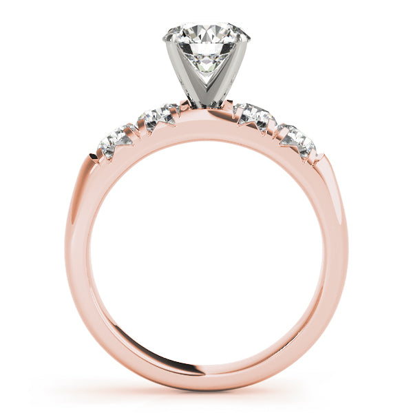 Single Row Prong Set Diamond Engagement Ring · 0.80 ct tw