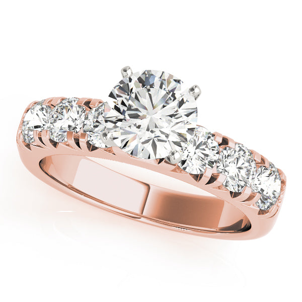Single Row Prong Set Diamond Engagement Ring · 0.21 ct tw