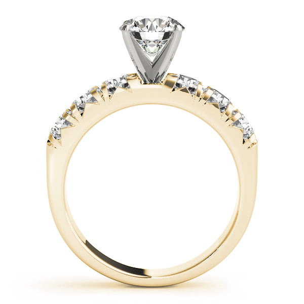 Single Row Prong Set Diamond Engagement Ring · 0.21 ct tw