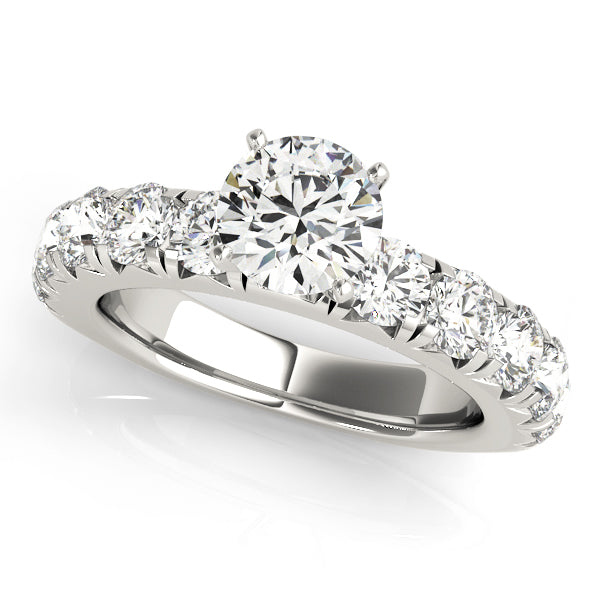 Single Row Prong Set Diamond Engagement Ring · 1.30 ct tw