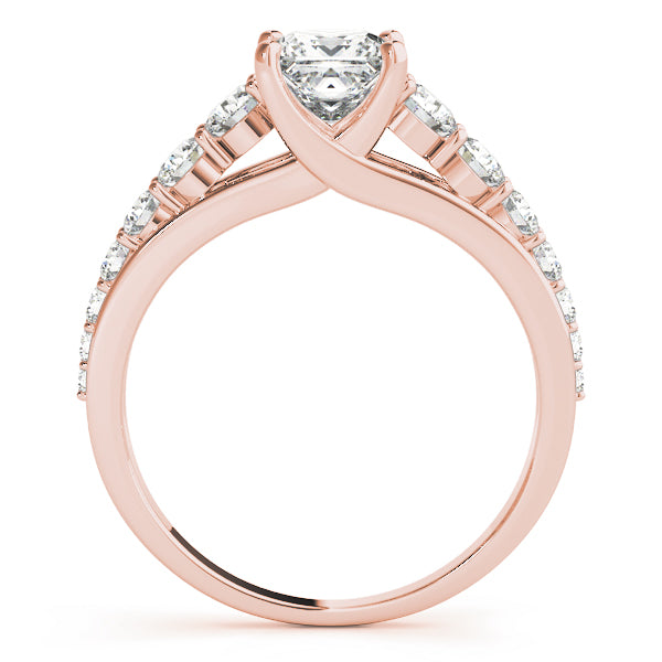 Square Trellis Diamond Engagement Ring · 1.59 ct tw