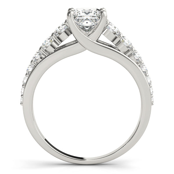 Square Trellis Diamond Engagement Ring · 1.33 ct tw