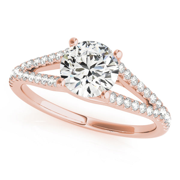 Round Multi-Row Diamond Engagement Ring · 1.18 ct tw