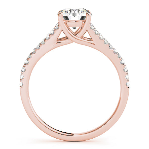 Round Multi-Row Diamond Engagement Ring · 0.67 ct tw
