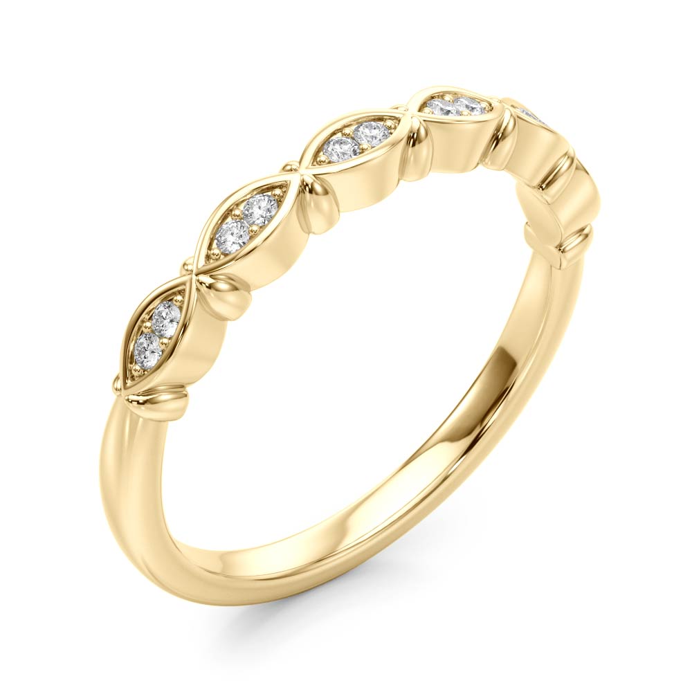 Prong Set Diamond Wedding Band · 0.09 ct tw