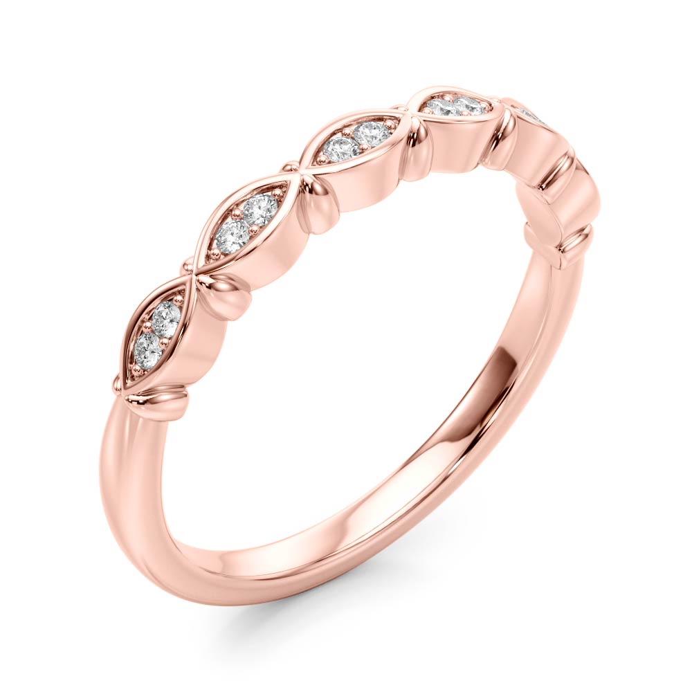 Prong Set Diamond Wedding Band · 0.09 ct tw