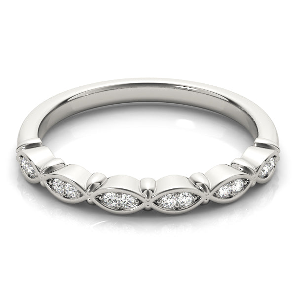 Prong Set Diamond Wedding Band · 0.09 ct tw