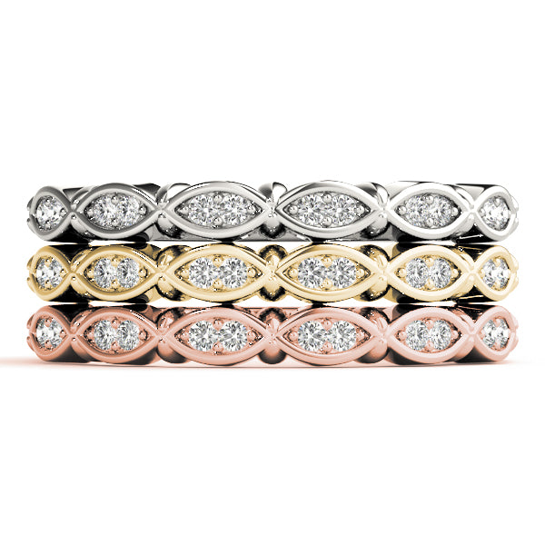 Prong Set Diamond Wedding Band · 0.09 ct tw