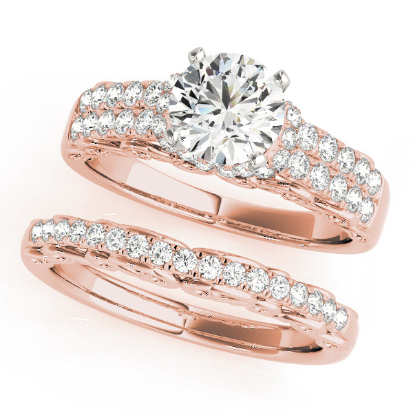 Multi-Row Diamond Engagement Ring · 0.35 ct tw
