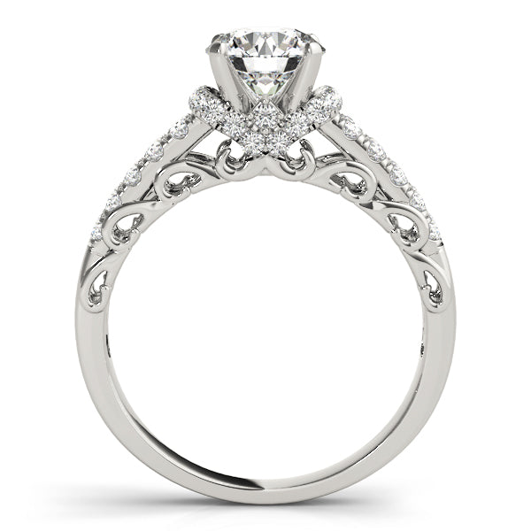 Multi-Row Diamond Engagement Ring · 0.35 ct tw