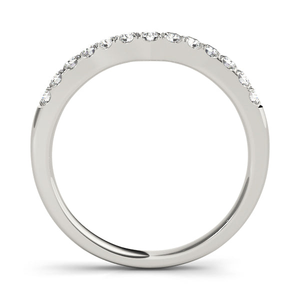Curved Diamond Wedding Band · 0.23 ct tw