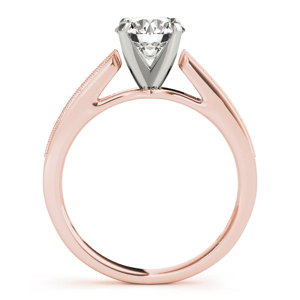 Single Row Prong Set Diamond Engagement Ring · 0.16 ct tw
