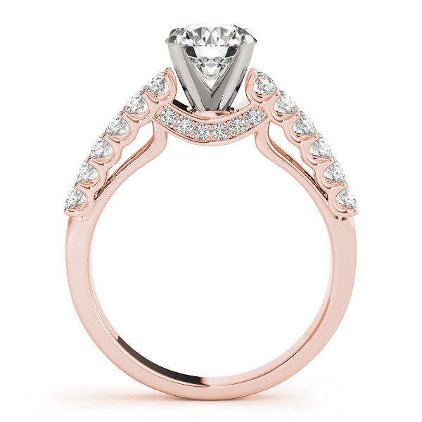 Multi-Row Diamond Engagement Ring · 0.54 ct tw