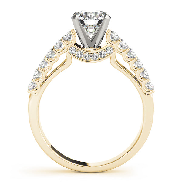 Multi-Row Diamond Engagement Ring · 0.54 ct tw