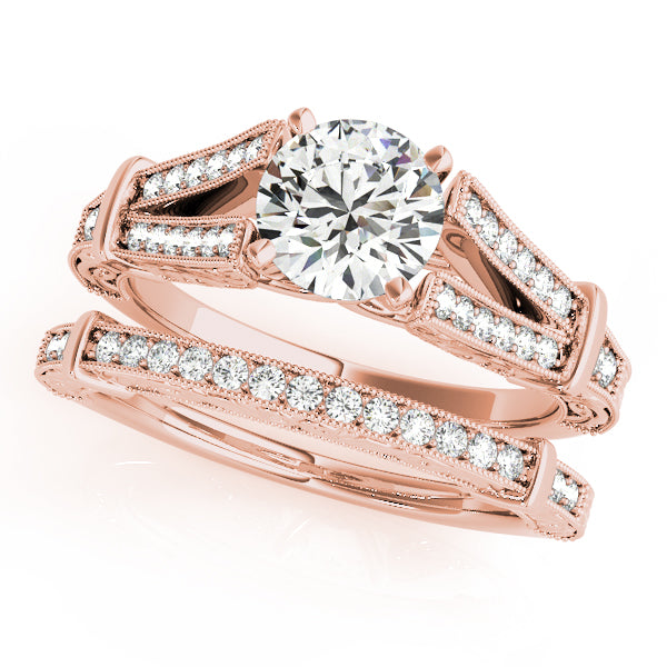 Multi-Row Diamond Engagement Ring · 0.21 ct tw