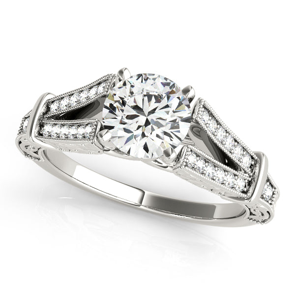 Multi-Row Diamond Engagement Ring · 0.21 ct tw